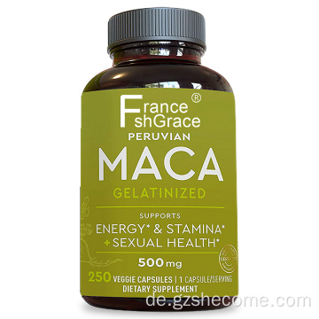 MACA -Wurzelpräparat für Frauen organische Maca -Supplement